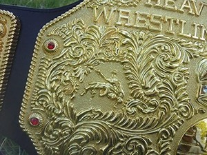 Cinturón de Campeonato Mundial de Lucha Libre de Alta Calidad, Diseño de Piel de Vaca Dorada, Hebilla Automática de Aleación, Impermeable, 3D - Product Image 2