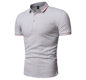 OEM ODM High Quality Men’s Polo <b>Shirt</b> 100% Cotton Stand Up <b>Collar</b> Custom Design Polo Neck <b>T</b> <b>Shirt</b> Casual Fashion Polo <b>Shirt</b> Men - Product Image 3