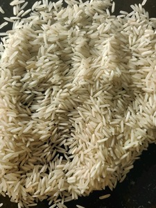 ข้าวบาสมาติเมล็ดยาว เซลล่า คุณภาพดีที่สุดในโลก ขนาด 8.40 มม. แบบพาร์บอยล์ จากอินเดีย บรรจุในถุง PP ขนาด 5 กก. 10 กก. 25 กก. สำหรับปรุงอาหาร - Product Image 3
