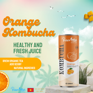 ชาคอมบูชาอินเตอร์เฟรช คุณภาพพรีเมียม ขนาด 250 มล. เครื่องดื่มหมักจากเวียดนาม ชนิดน้ำผลไม้เข้มข้น รับผลิตแบบ OEM ODM รสชาติต่างๆ  รับผลิตตามสูตร  อายุการเก็บรักษา 24 เดือน - Product Image 4