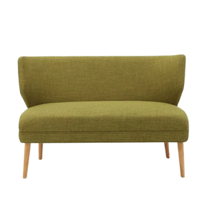 Canapé 2 places personnalisable en tissu pour le salon Design convertible en bois pour appartement ou parc Fabriqué en Indonésie - Product Image 1