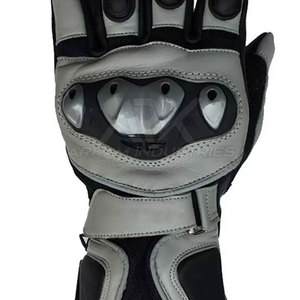 Guantes de Motocicleta Genuinos de Piel de Vaca, Guantes de Carreras de Motocicleta de la Mejor Calidad - Product Image 5