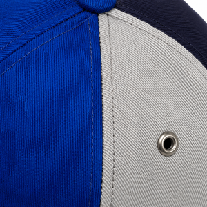Casquette de baseball snapback 5 panneaux en coton ciré, combinaison de couleurs personnalisée, étiquette privée, vente en gros, sangle à boucle métallique, équipes sportives 3D - Product Image 6