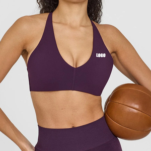 Soutien-gorge de sport pour femme à maintien élevé, en tissu extensible et respirant, idéal pour la course, le fitness et les activités sportives - Product Image 3