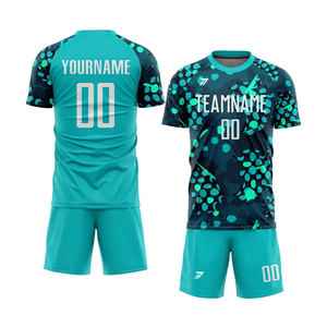 Eco Friendly Soccer Uniform Wholesale OEKO-TEX Certified Recycled <b>Polyester</b> Jersey Sustainable Custom Logo OEM - Product Image 1
