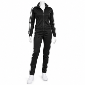 Custom Private Label <b>Plain</b> Women <b>Tracksuit</b> OEM Serviced 2026 New Arrival Custom Logo Fashion Sportswear Women <b>Tracksuits</b> - Product Image 2
