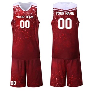 Maillots et shorts de basket-ball personnalisés, ensembles uniformes d'équipe en gros, fabricant de vêtements de sport - Product Image 1