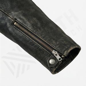 Veste de moto en cuir véritable pour homme de qualité supérieure, nouvelle arrivée, vestes de moto d'hiver, protections amovibles, personnalisables - Product Image 6