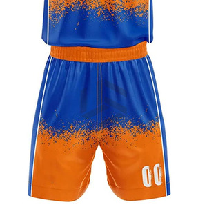 Custom Plus Size Basketball Uniforms Sublimation Jersey and Shorts Set Uniform Design for Sports Wear - Product Image 6