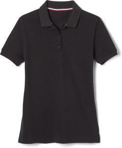 Polo de Manga Corta para Mujer, Diseño Personalizado 2026, Color Sólido, Largo Regular, Transpirable, Poliéster Piqué, Estilo Casual, Gris, OEM - Product Image 5