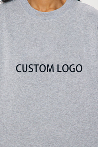 Ensemble de survêtement court en molleton 2 pièces pour femme, avec logo personnalisé, en coton tricoté 100%, pour usage quotidien, collection automne - Product Image 6