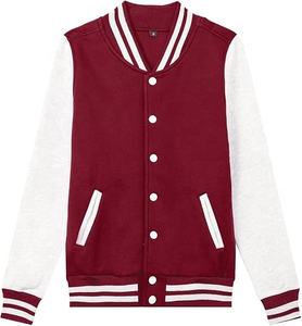 Chaqueta de Béisbol Varsity Personalizada Unisex para Hombre, Resistente al Viento, de Tela de Lana, Estilo Casual Urbano, Tallas Grandes, con Bordado 3D de Piel de Vaca - Product Image 2