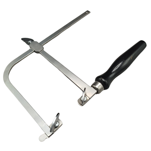 Cadre de scie à bijoux réglable, profondeur de coupe 100 mm, en acier inoxydable de haute qualité, pour la fabrication de bijoux et la silversmithing - Product Image 2