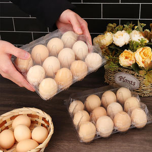 Bán Buôn Nhựa Trong Suốt Khay Trứng Lưu Trữ Container Trứng Gà Chủ Bao Bì Cho Gia Đình Trang Trại Thị Trường Tủ Lạnh - Product Image 1
