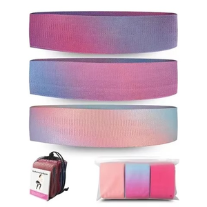 New Wholesale Fitness <b>Booty</b> Bands Hip Circle Resistance Bands Latex Comfortable Medium Resistance Loop Exercise Leg Glutes Geo - Product Image 2