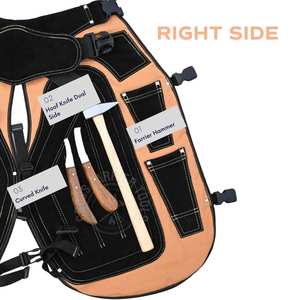 Juego de Herramientas Profesionales para Herrador Equino con Cortaúñas para Cascos, Cuchilla Afilada para Cascos, Cuchillo para Cortar y Recortar Cascos, Escofina Niveladora y Martillo - Product Image 4