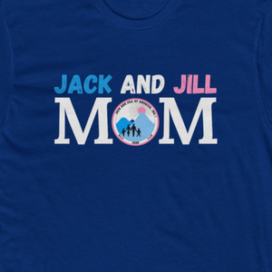 T-shirt Jack and Jill Legacy Maker Mom pour femme, bleu royal, en coton doux, à manches courtes, décontracté, motif fierté familiale - Product Image 3