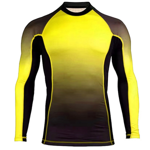 Custom Logo Men's Quick Dry <b>Compression</b> <b>Shirt</b> Gym Workout Tight Fit Fitness Stretch Gym Running Training Sportswear <b>Shirt</b> - Product Image 1