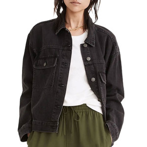 Giacca in Denim Personalizzata per Uomo, Abbigliamento Casual Streetwear, per Autunno Inverno Estate, Ecologica, Alta Qualità, Produttore OEM - Product Image 3