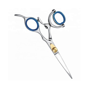 Ciseaux de coiffeur professionnels de haute qualité, lame en acier inoxydable, ciseaux de barbier pour salon, vente en gros, fabriqués au Pakistan - Product Image 5