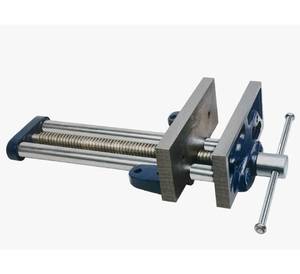 Cast Iron Under-<b>Bench</b> Wood Working Vise Front Clamp for Precision Carpentry Heavy Duty Woodworking Vise Cast Iron Under <b>Bench</b> - Product Image 1
