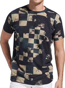 Custom Direct Short Sleeve New Arrival Men's Luxury Men's T Shirt Street Wear Comfortable O Neck Sublimation T-Shirt For Men - Product Image 3