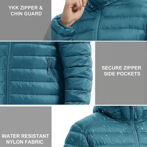 2025 High Quality Mens Puffer Jacket Water Resistant <b>Quilted</b> Down <b>Winter</b> Warm Puffy Coat Wholesale prices - Product Image 4