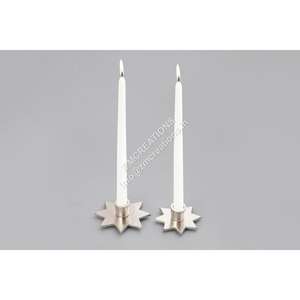 Coffrets cadeaux, ensemble de porte-bougies en métal Twinkle Star, 2 ensembles de supports décoratifs pour bougies, décoration de Noël, mariages, décoration de la maison, décoration de table - Product Image 1