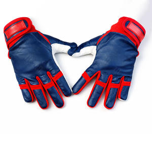 Meilleure qualité, tailles jeunes et adultes, style manchette courte, gants de frappe de baseball Softball, vente à chaud de gants de frappe de baseball - Product Image 5