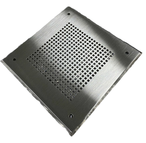 Componentes de metal cortados con láser de acero inoxidable de diseño personalizado, exportador de piezas metálicas perforadas cortadas con láser. - Product Image 4