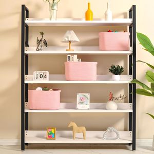 <b>Storage</b> Baskets for Organizing Shelves, Woven Cotton Rope Bins for Baby Nursery Organization, Book Toy Towel Organizer - Product Image 3