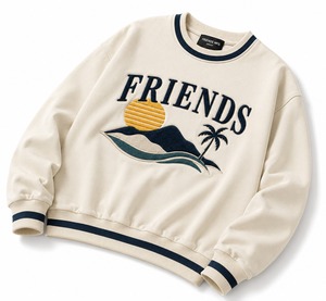 Sweat-shirt à manches raglan pour homme, 100% coton, style preppy, imprimé automne, vêtement décontracté pour homme, coupe classique, pull-over. - Product Image 4