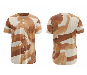 Fabricante de Camisetas de Béisbol de Alta Calidad para Equipos y Clubes, con Logotipo y Números Personalizados |   Base de Poliéster Transpirable - Product Image 2