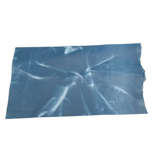 Dark Blue Pull Up Cow <b>Leather</b> Hide For Crafting Luxury Goods Durable Material Ideal For Handbags Wallets And Premium Accessories - Product Image 4