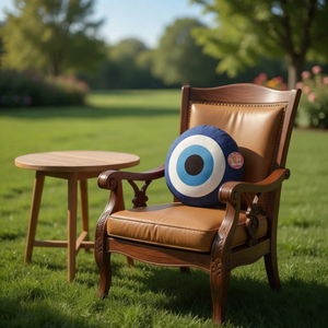Cojín de peluche con diseño de ojo turco, almohada decorativa para sala de estar, sofá, dormitorio y decoración del hogar, para venta al por mayor. - Product Image 2