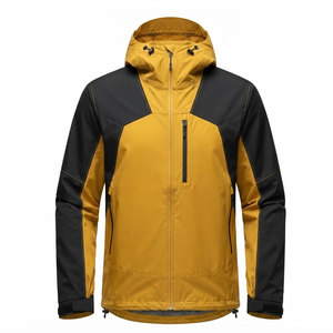 Chaqueta impermeable para senderismo para hombre, ligera, con capucha, transpirable, con cremallera, para trekking, montañismo y aventuras. - Product Image 1
