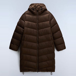 Nouvelles vestes d'hiver longues pour femmes, avec capuche, matelassées, épaisses, chaudes, imperméables, de haute qualité, style décontracté - Product Image 5