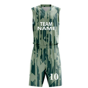 Personnalisez vos propres uniformes de basket-ball d'équipe, ensemble de maillots de basket-ball réversibles - Product Image 4