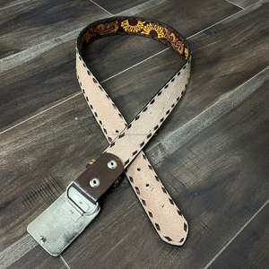 Nouvelle ceinture en cuir véritable de vachette pleine fleur, artisanale, authentique, de marque supérieure, avec motif tournesol, boucle détachable, unisexe - Product Image 6