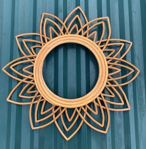 Tendance chaude nouveau Design durable bohème rond/ovale miroir chambre décor à la maison cadeaux - Product Image 1