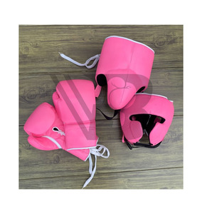 Set de Boxeo Profesional para Sparring, en Negro/Gris, con Logotipo Personalizado, Equipo de Protección, Correa de Muñeca Ajustable con Gancho, Gran Venta - Product Image 1