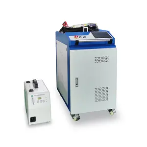 Cleaning Equipment metal rust oil stain removing 2000W metal CW fiber laser cleaning machine