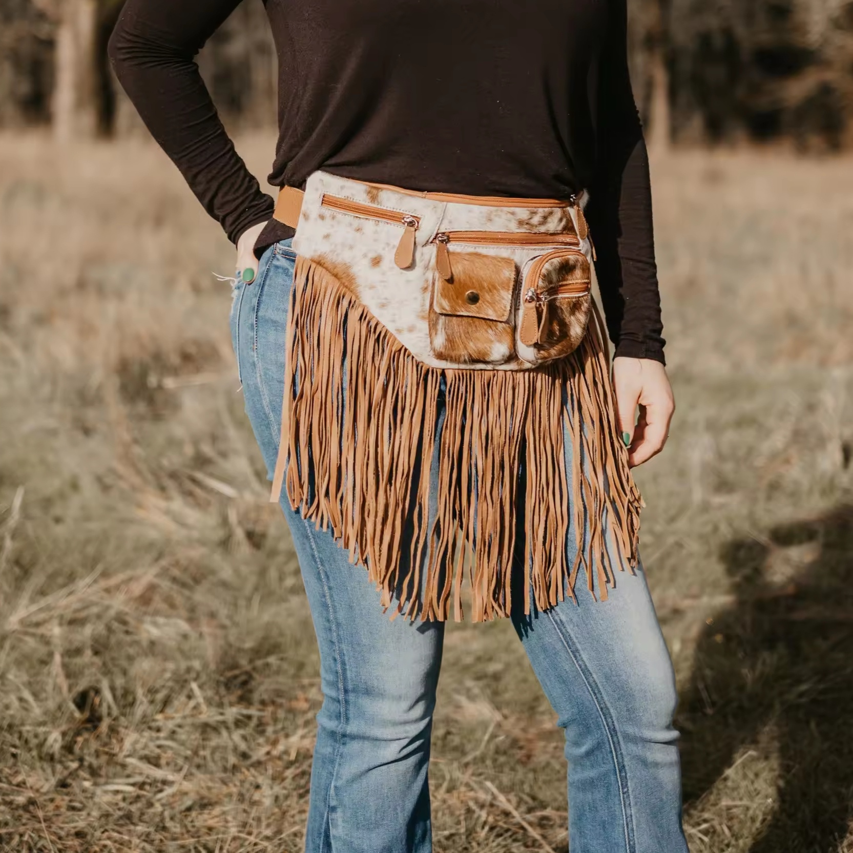 Hairy Belly Fanny Pack Dad Bag with Simulated Beer Gut