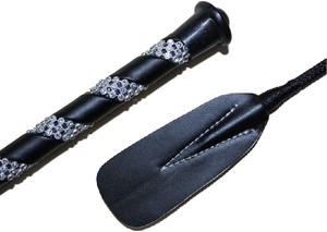 Salto de murciélago de 18 pulgadas con aleta, palo de salto con mango de cristal, murciélago de salto de fibra personalizado - Product Image 2