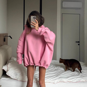 Sudaderas y Hoodies Personalizadas con Logotipo para Mujer, Otoño e Invierno, de Felpa, Lisas, de Algodón Grueso, Extra Grandes y Pesadas - Product Image 5