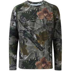 เสื้อเชิ้ตลายพรางแขนเต็มสำหรับผู้ชาย, เสื้อล่าสัตว์ผ้าโพลีเอสเตอร์ระบายอากาศได้ดีสำหรับฤดูใบไม้ร่วง - Product Image 6