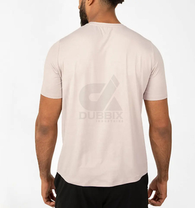 Camiseta de Hombre de Fabricación Profesional, Cuello Alto Frontal, Secado Rápido, Transpirable, Tejido Ecológico de Poliéster/Algodón, Personalizable - Product Image 5
