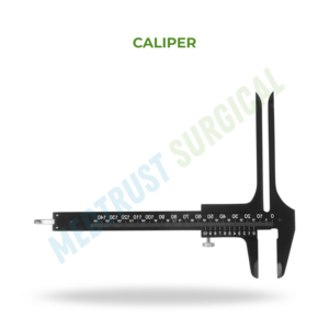 Calibre de mesure chirurgical de 0 à 150 mm pour la colonne vertébrale, instrument pour les procédures orthopédiques et cervicales - Product Image 2