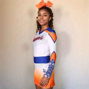 Nouveaux uniformes de cheerleading personnalisés pour femmes 2026 – Nouveau style, logo personnalisé, 100 % polyester, confortables - Product Image 5
