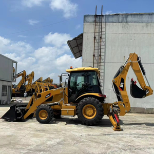 Retroexcavadora CAT 420F Usada, Equipo de Construcción, Motor Diésel Amarillo - Product Image 1
